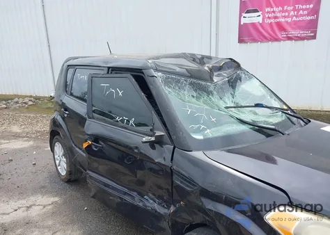 2013 Kia Soul + from USA, damaged, VIN KNDJT2A63D7753111
